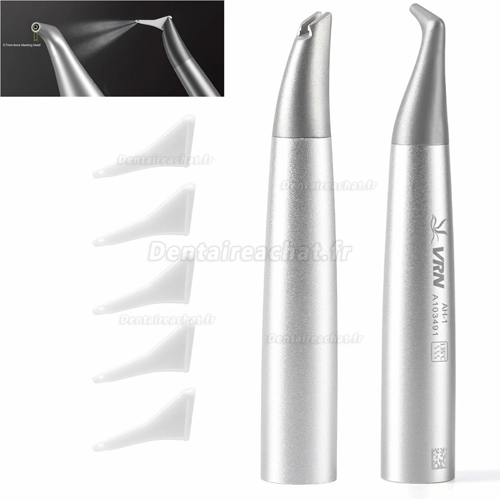 Buse de polissage dentaire à air Vrn AH-1/AH-2 / Pièce à main de prophylaxie hygiénique à flux d'air compatible EMS